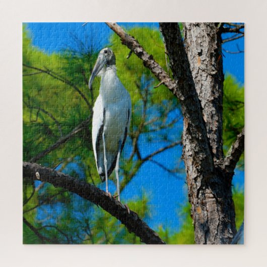Wood Stork Florida Puzzle (Vertikal)