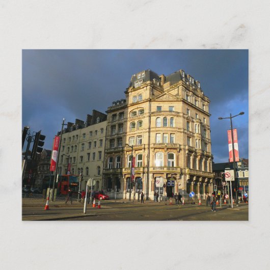 Wood Street, Cardiff Postkarte (Vorderseite)