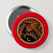 Wood Tattoo Button (Vorne & Hinten)