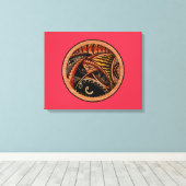 Wood Tattoo Leinwanddruck (Insitu (Holzboden))