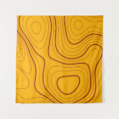 Wood texture, linear abstraction backgroundabstrac wandteppich (Vorderseite (Horizontal))