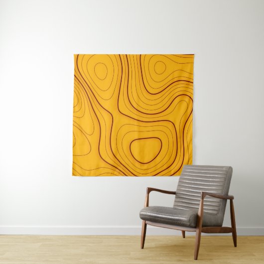 Wood texture, linear abstraction backgroundabstrac wandteppich (Beispiel (Horizontal))