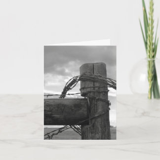 Wood & the Wire - 4" x 5.6" Notecard Feiertagskarte