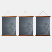 Wood Topped Wall Tapestry 3 style and design Wandteppich Mit Holzrahmen (Dreifach)