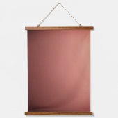 Wood Topped Wall Tapestry style and design Wandteppich Mit Holzrahmen (Vorderseite 3)