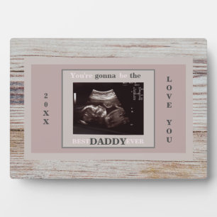 Wood Ultrasound Foto wird der beste Daddy Fotoplatte