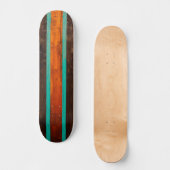 Wood vintage design skateboard (Vorderseite)