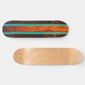 Wood vintage design skateboard (Horizontal)