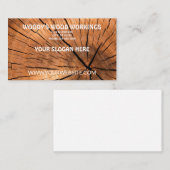 Wood Workings Visitenkarte (Vorne/Hinten)