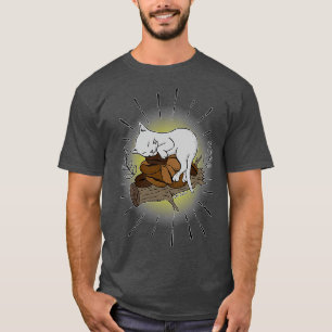WoodampCatampKaffegrau T-Shirt