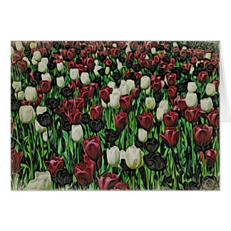 Woodblock Tulpen