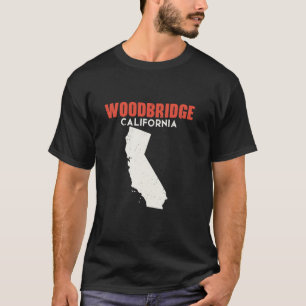 Woodbridge California USA Staat America Travel Cal T-Shirt