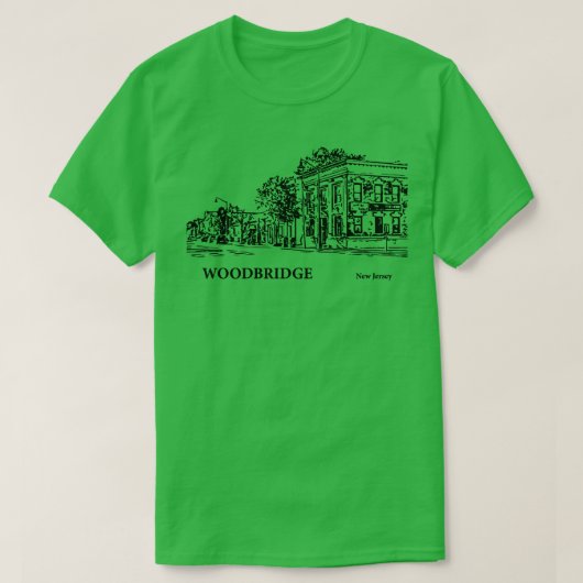 Woodbridge New Jersey 4 T-Shirt (Design vorne)