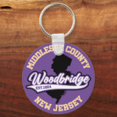 Woodbridge, New Jersey Schlüsselanhänger (Vorderseite)