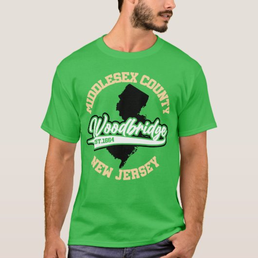 Woodbridge, New Jersey T-Shirt (Vorderseite)