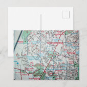 Woodbridge, VA Vintage Karte (Vorne/Hinten)