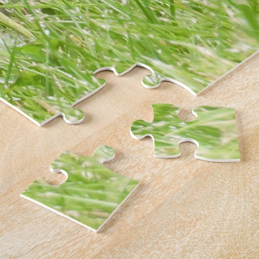 Woodchuck AKA Groundhoug mit Blume Puzzle (Seite)