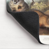 Woodchuck Camping Deko Gips Mousepad (Ecke)