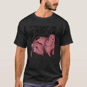 Woodchuck Happy Groundhog Day T-Shirt (Vorderseite)