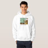 Woodchuck Physik Funny Hoodie von Rick London (Vorne ganz)