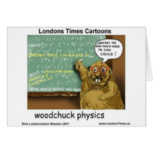 Woodchuck Physik Lustige Geschenke T-Shirts Tassen