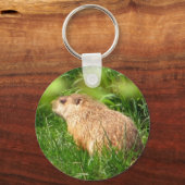 Woodchuck ~ Schlüsselanhänger (Vorderseite)