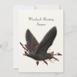 Woodcock Einladung
