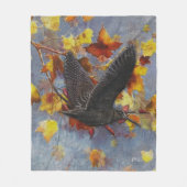 Woodcock Fleecedecke (Vorderseite)