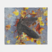 Woodcock Fleecedecke (Vorderseite (Horizontal))