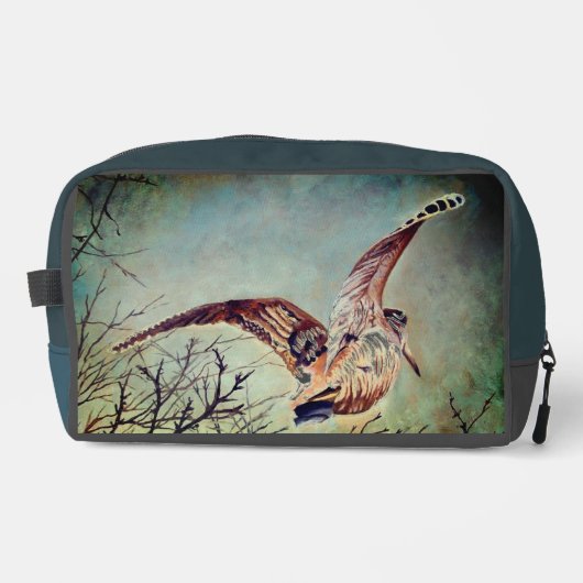 Woodcock im Flug Waschbeutel (Vorderseite)