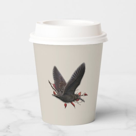 Woodcock Pappbecher (Rückseite)