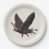 Woodcock Pappteller (Vorderseite)