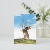 Woodcock Postkarte (Stehend Vorderseite)