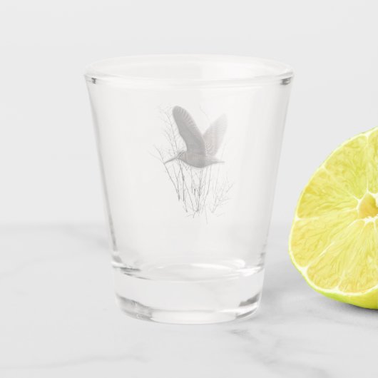 Woodcock Schnapsglas (Rückseite)