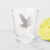 Woodcock Schnapsglas (Rückseite)