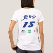 Woodcreek Whirlwinds Jess Womens T Shirt (Rückseite)