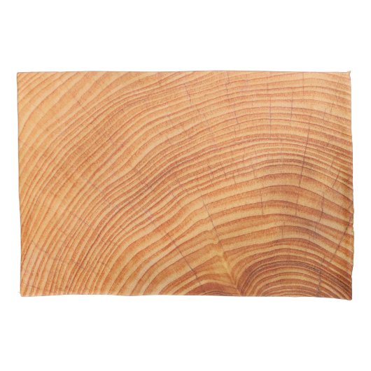 WOODCUT TIMBER PATTERN KISSENBEZUG (Vorderseite)