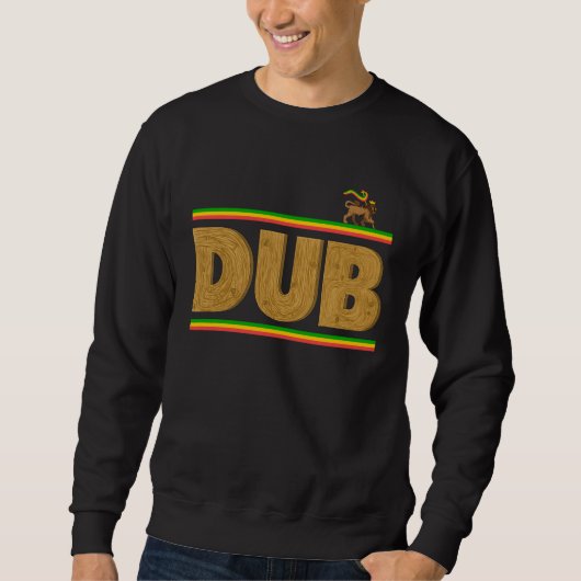 Wooden Dub Reggae for Children and Adults Sweatshirt (Vorderseite)
