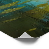 Wooden Ship's Resting Place Poster (Ecke)