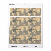 Wooden World Map (Vorne)