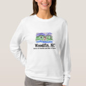 Woodfin, NC - gerade südlich des Himmels-Shirts T-Shirt (Vorderseite)