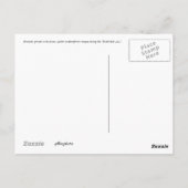 Woodfords Schlucht Postkarte (Rückseite)