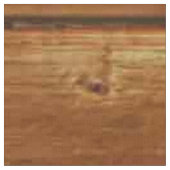 Woodgrain-Brown-Gewebe Stoff (Nahaufnahme)