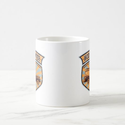 Woodie Lastwagen Kaffeetasse (Mittel)