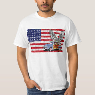 WOODIE USA FLAGGEN-T - SHIRT