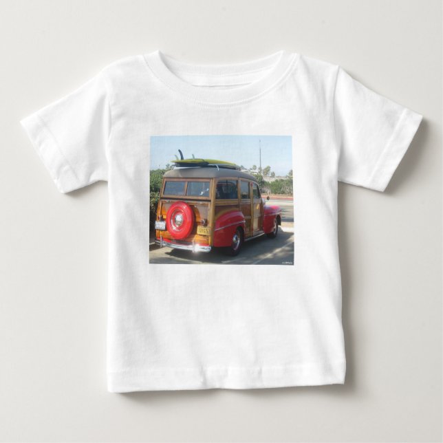 Woodie Wagon Baby T-shirt (Vorderseite)