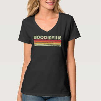 Woodinville Wa Washington Funny City Zuhause Roots T-Shirt