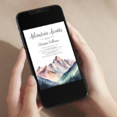 Woodland Adventure Baby Dusche Einladung