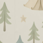 Woodland Adventure Boy Kinderzimmer Wallpaper Bear Tapete (Naht)
