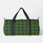 Woodland and Evergreen Plaid Duffle Bag (Vorderseite)